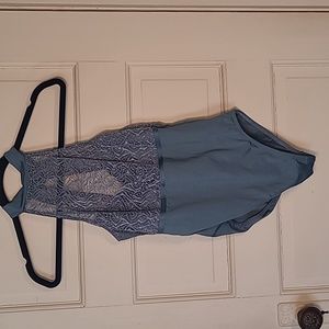 Halter neck leotard